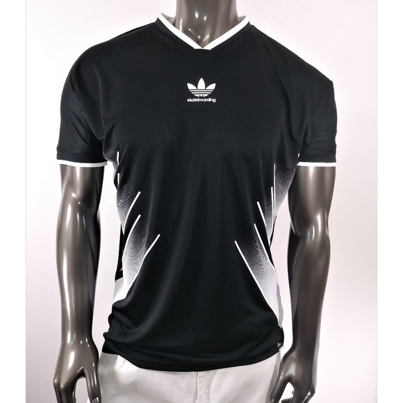 adidas Shirts | Black White Vneck 